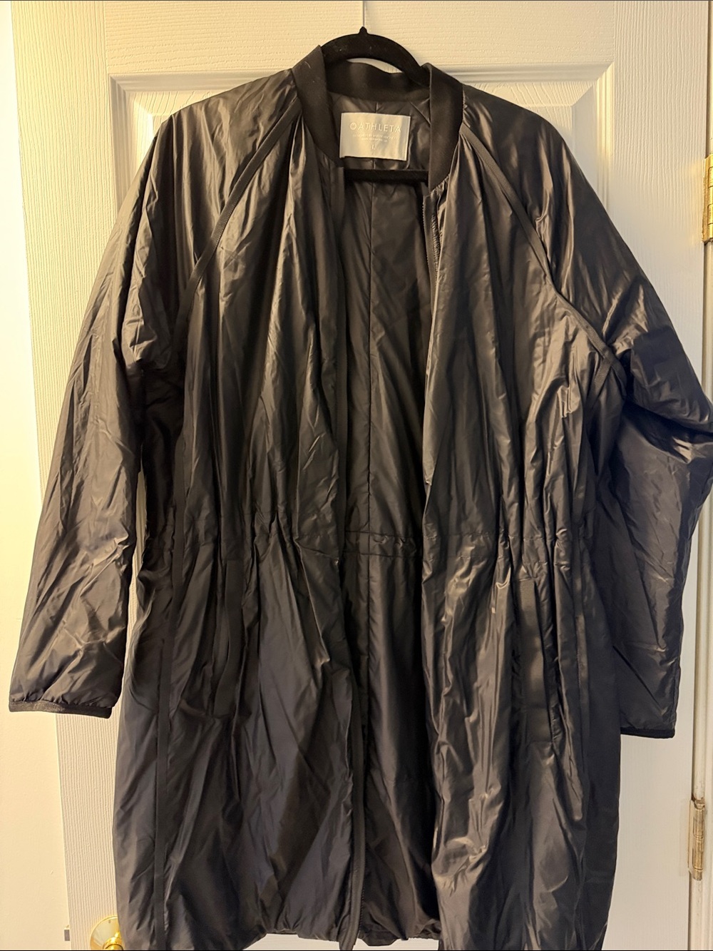 Lightweight Black Women's heat wicking Coat by Athleta